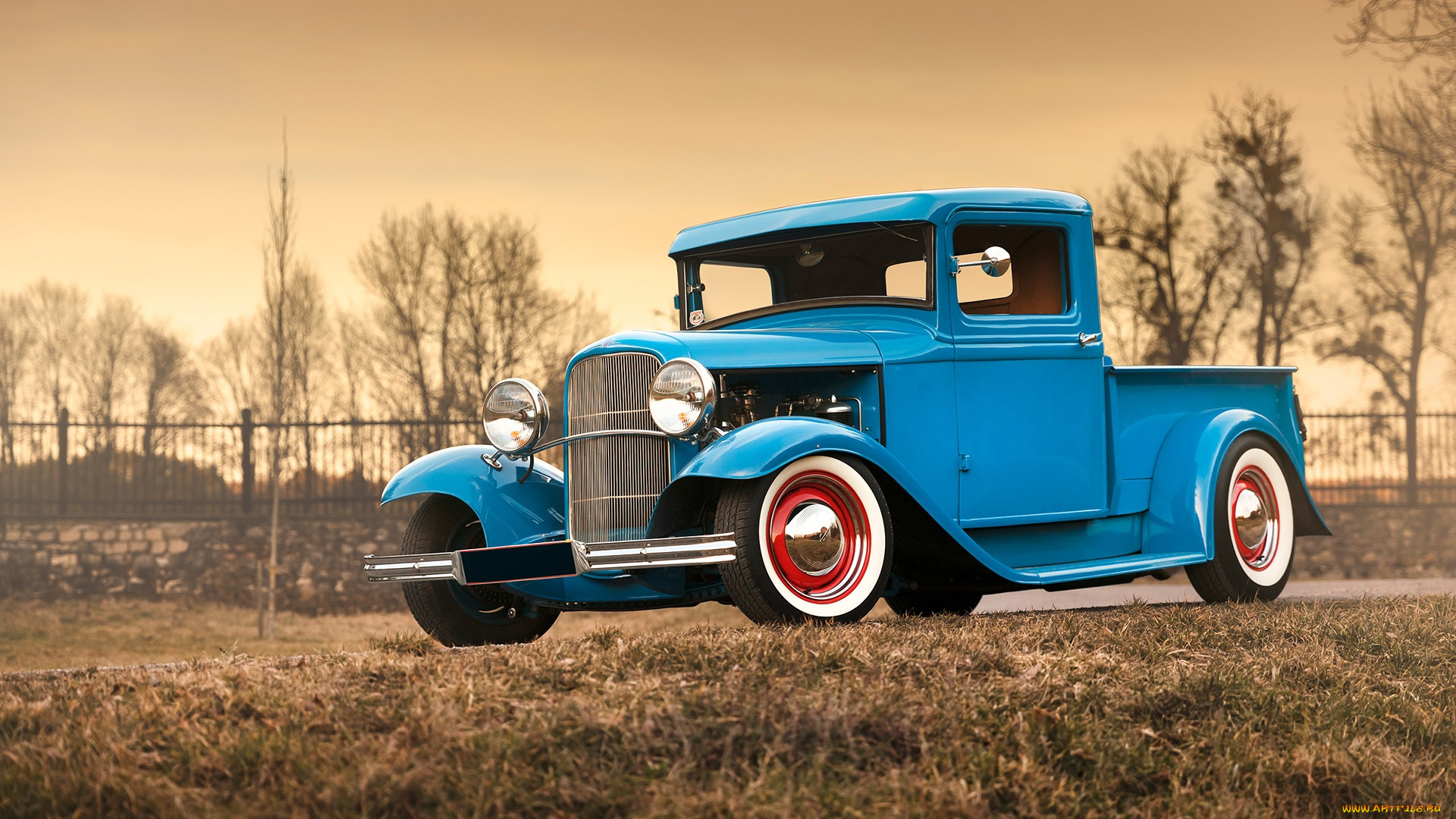 , custom pick-up, 1932, ford, model, b, pickup
